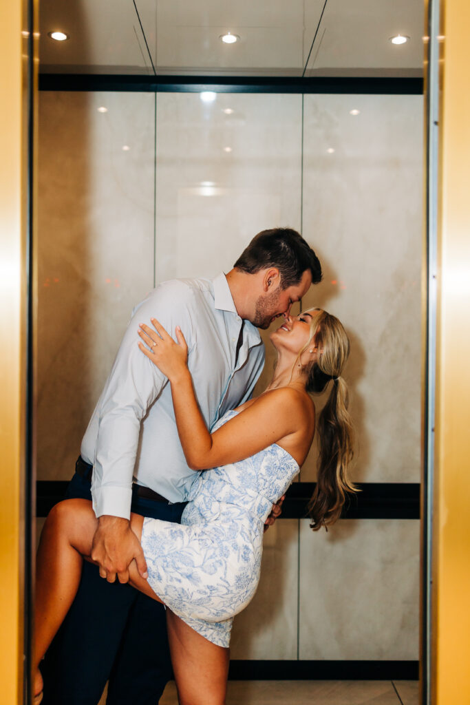 luxury engagement session at Hotel Effie in Sandestin FL