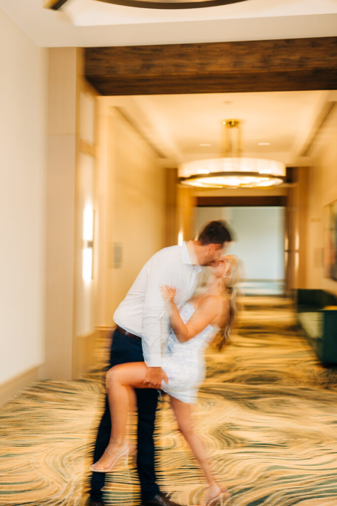 luxury engagement session at Hotel Effie in Sandestin FL