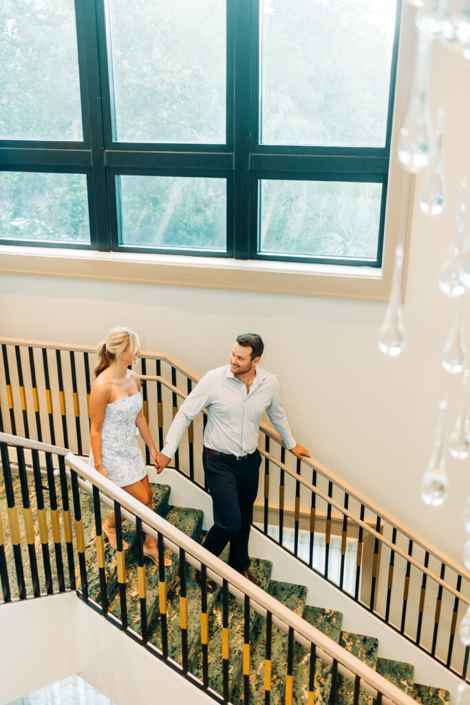 luxury engagement session at Hotel Effie in Sandestin FL