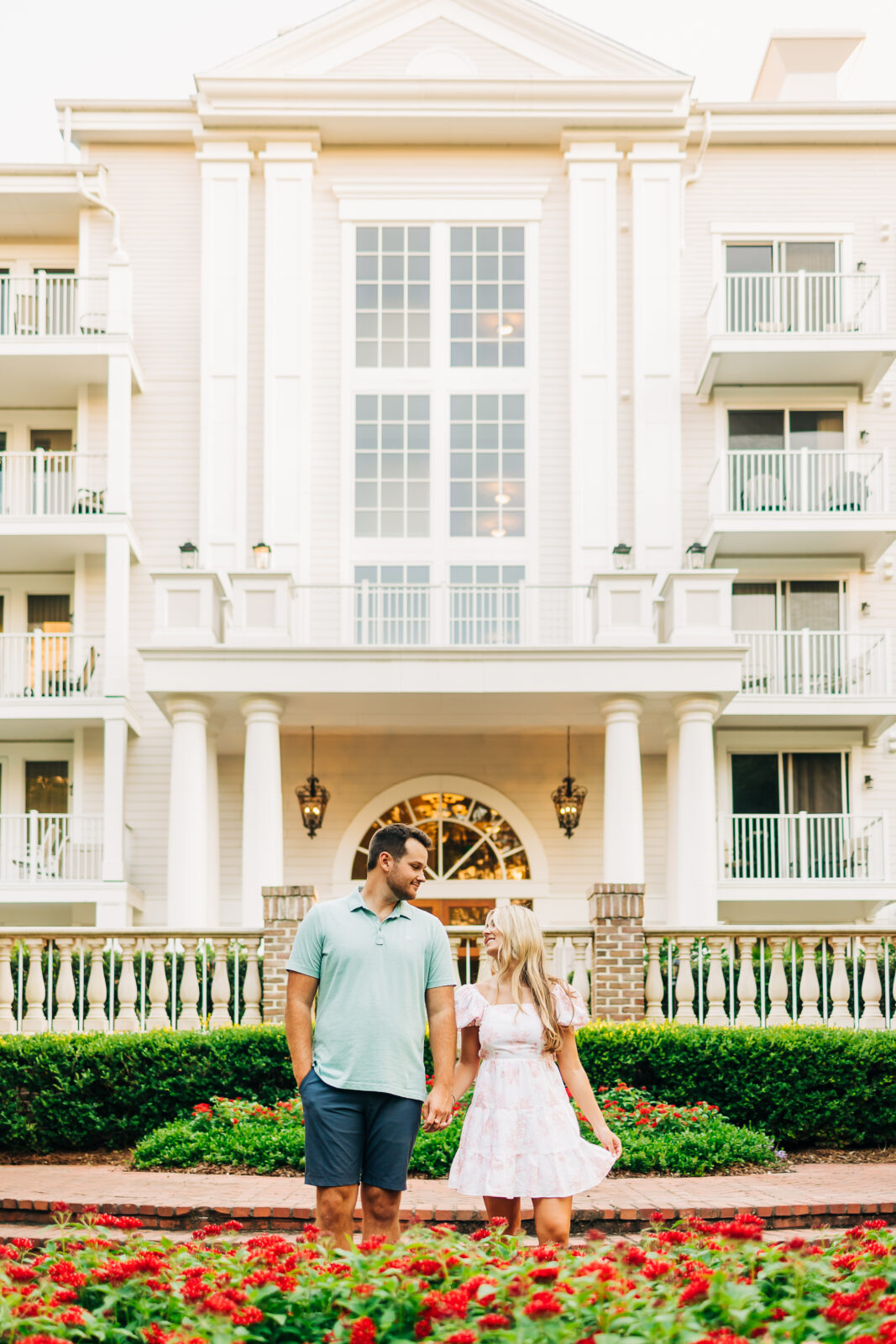 luxury engagement session at Hotel Effie in Sandestin FL