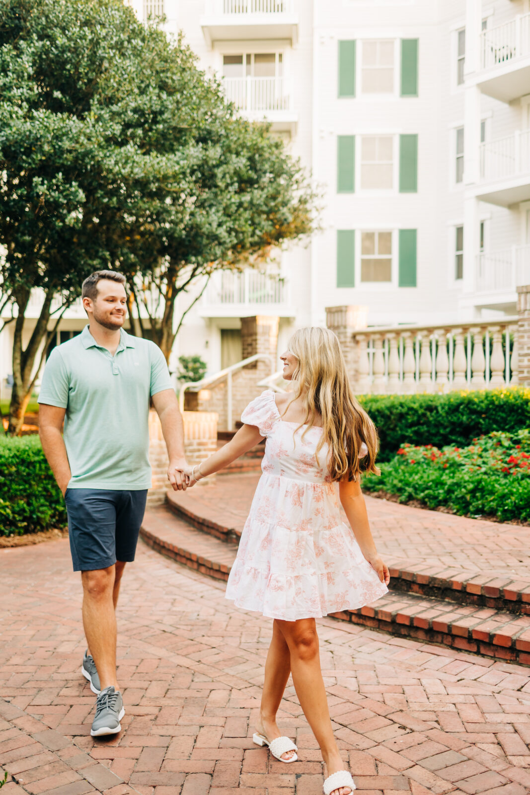 luxury engagement session at Hotel Effie in Sandestin FL