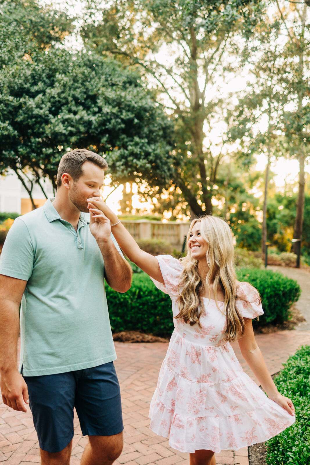 luxury engagement session at Hotel Effie in Sandestin FL