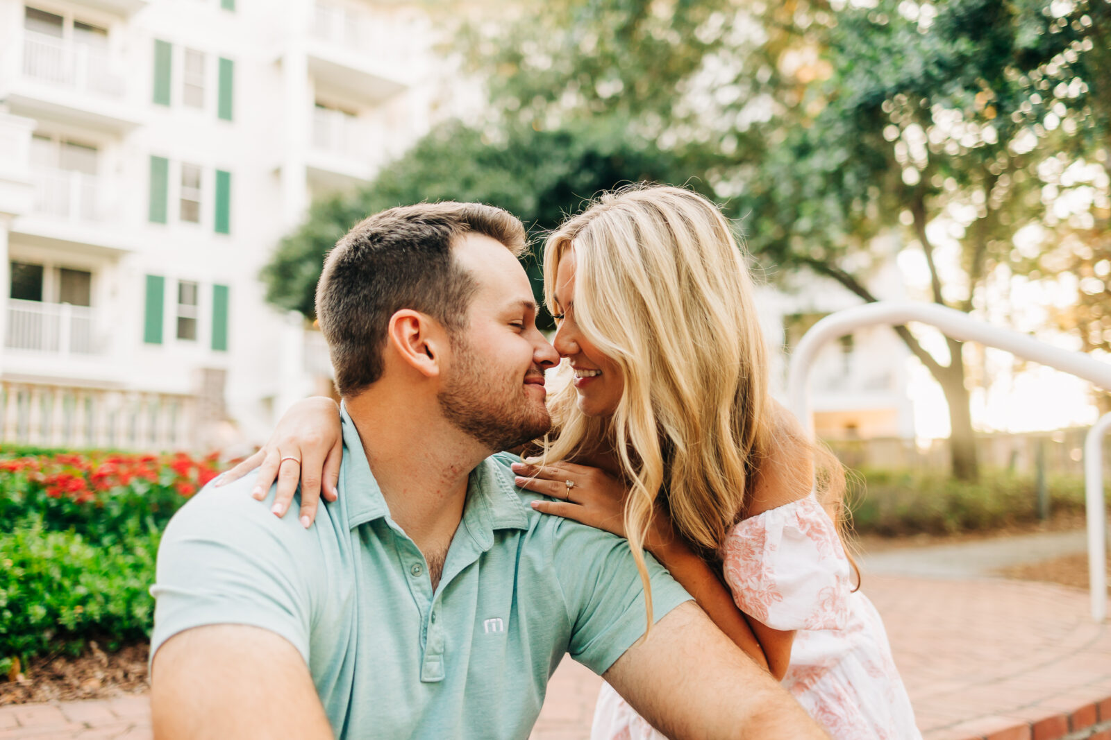 luxury engagement session at Hotel Effie in Sandestin FL