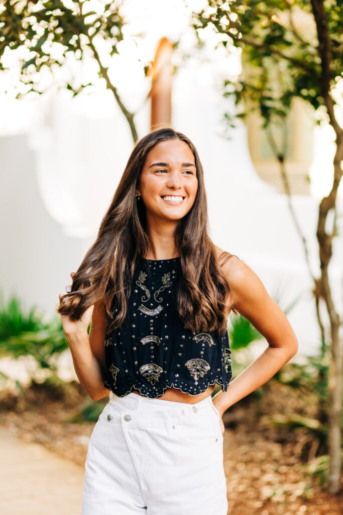 Rosemary beach senior portraits