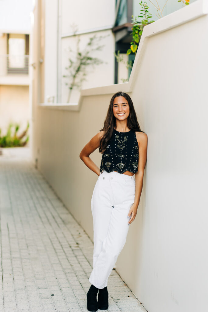 Rosemary beach senior portraits