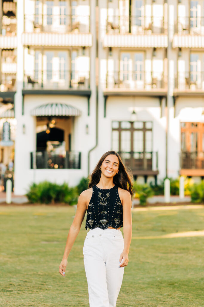 Rosemary beach senior portraits