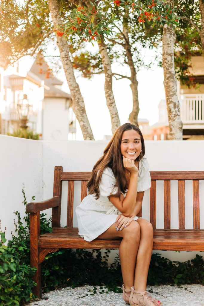 Rosemary beach senior portraits