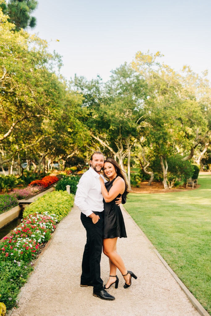 30a fl garden engagement inspiration