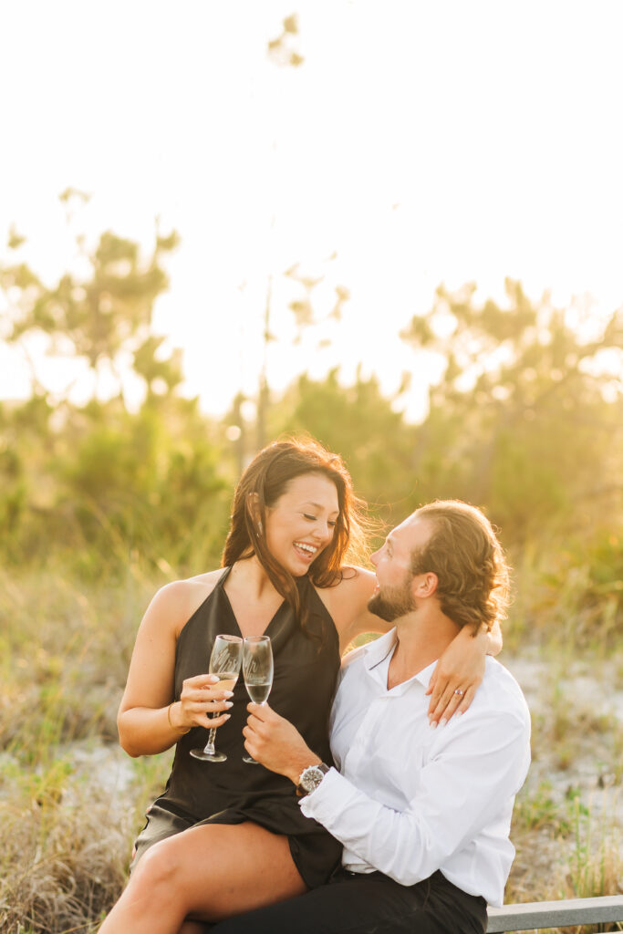 30a fl garden engagement inspiration